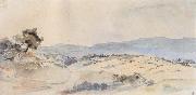 Eugene Delacroix Moroccan Landscape near Tangiers painting